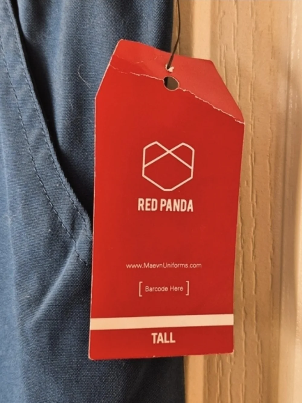 Red Panda Maevn Uniforms Blue Scrub Pants – Large Tall NWT